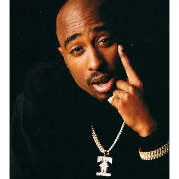 Death Row Records (Chain)-(Gold)-(New)-(Zirconia)-$35.00 - Picture 2 of 6